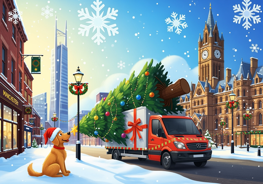 Real Christmas Trees Delivered in Manchester